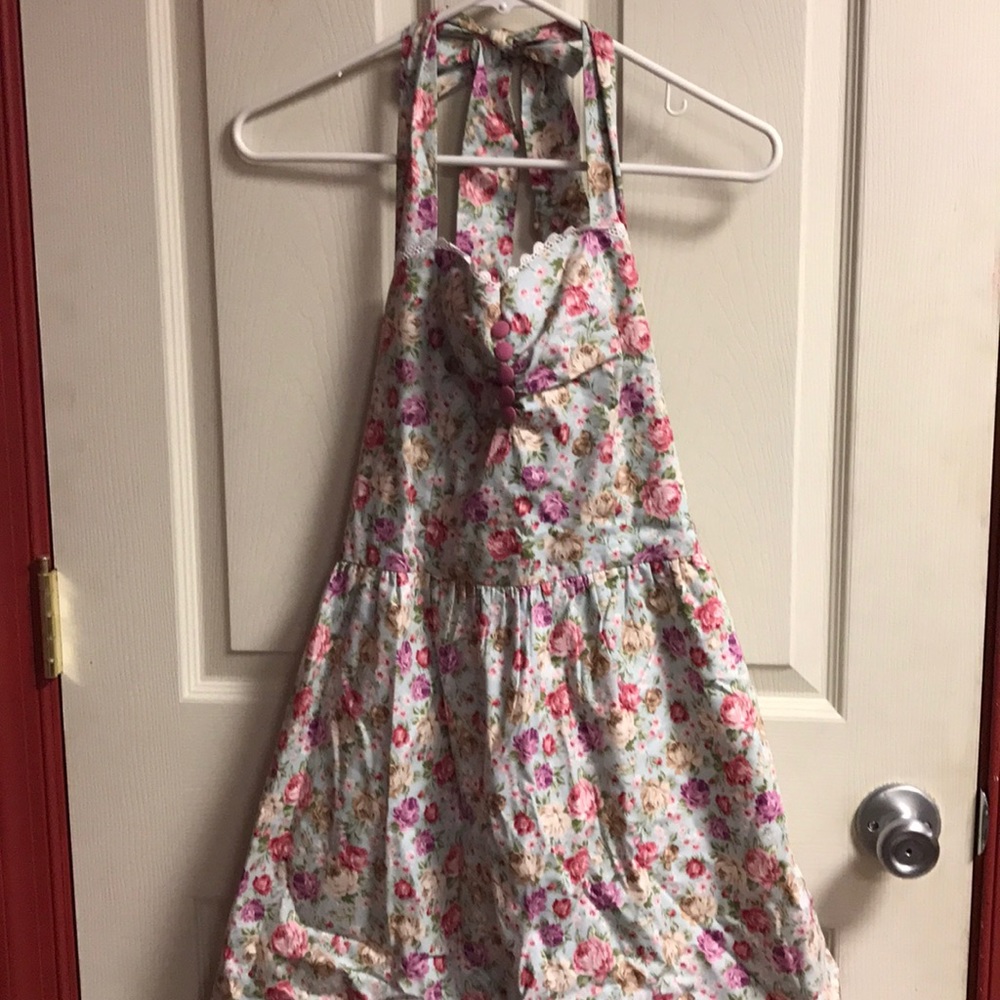 Floral bridesmaid dress